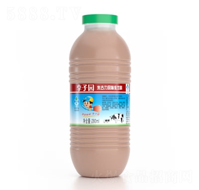 李子園朱古力風(fēng)味甜牛奶乳飲料280ml