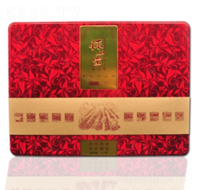 懷山堂有機山藥粉·精品鐵盒