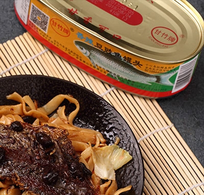 甘竹牌香辣豆豉魚罐頭魚罐頭食品招商184g