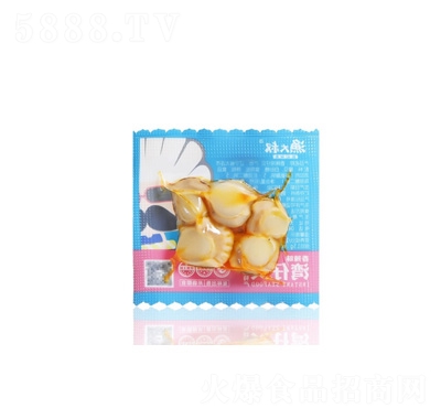 漁大叔香辣灣仔貝200g海鮮零食大禮包即食扇貝休閑食品特產(chǎn)小吃開袋即食扇貝肉干肉脯
