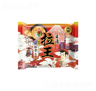 福岡辣豚骨風(fēng)味方便面招商代理夜宵代餐