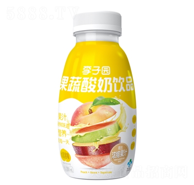 李子園果蔬發(fā)酵酸奶飲品夏季冷飲休閑飲料招商280ml