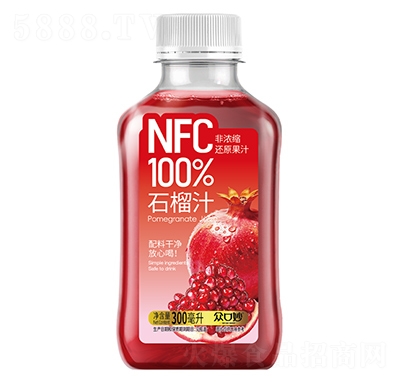 ������NFC100%ʯ��֭300ml